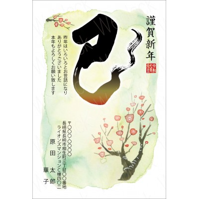 GB25013　年賀状