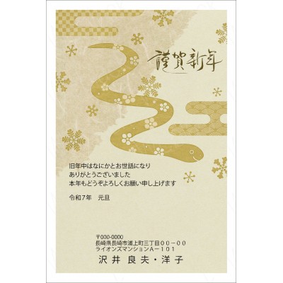 GW25013　年賀状