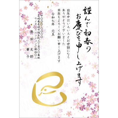 OW25007　年賀状