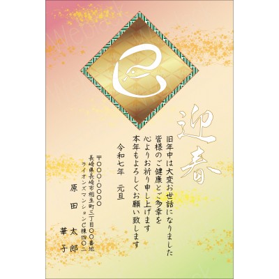 OW25019　年賀状